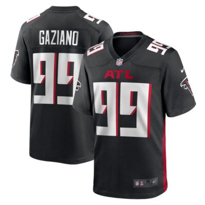 Joe Gaziano Atlanta Falcons Team Game Jersey - Black