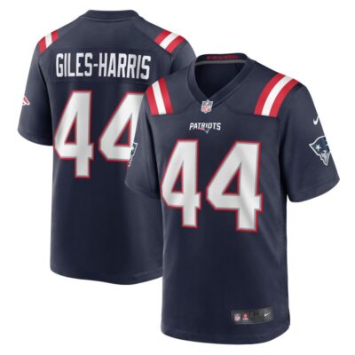 Joe Giles-Harris New England Patriots Team Game Jersey - Navy