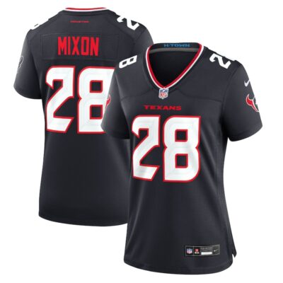 Joe Mixon Houston Texans Women Game Jersey - Navy