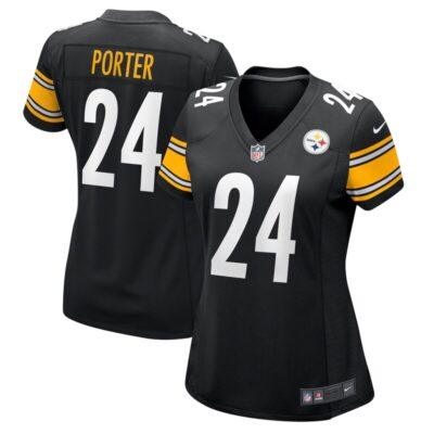 Joey Porter Jr. Pittsburgh Steelers Women Game Jersey - Black