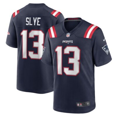 Joey Slye New England Patriots Game Jersey - Navy