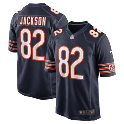 John Jackson Chicago Bears Game Jersey - Navy