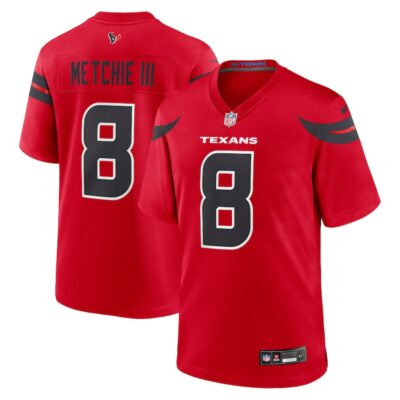 John Metchie III Houston Texans Alternate Game Jersey - Red