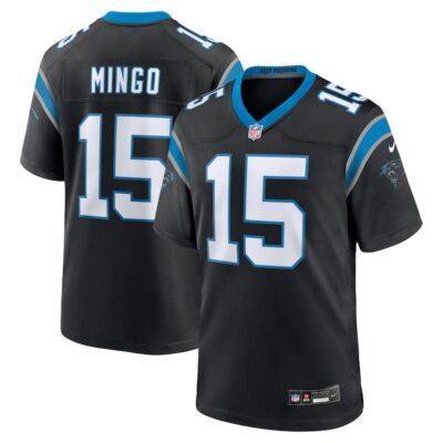 Jonathan Mingo Carolina Panthers Game Jersey - Black