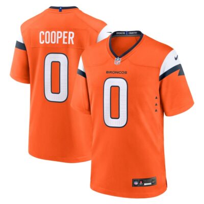 Jonathon Cooper Denver Broncos Team Game Jersey - Orange