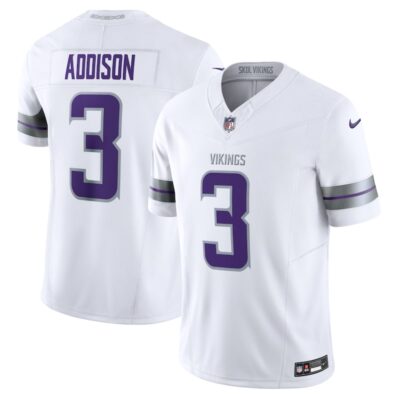 Jordan Addison Minnesota Vikings Alternate Vapor F.U.S.E. Limited Jersey - White