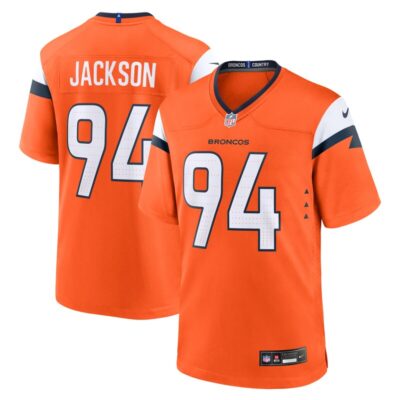 Jordan Jackson Denver Broncos Team Game Jersey - Orange
