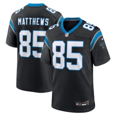 Jordan Matthews Carolina Panthers Game Jersey - Black