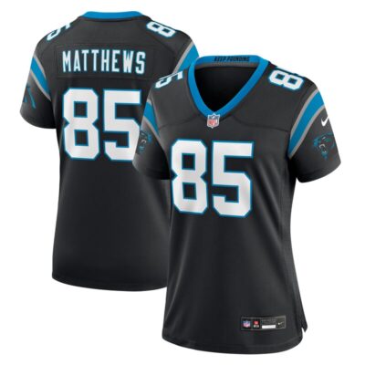 Jordan Matthews Carolina Panthers Women Game Jersey - Black