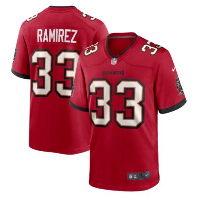 Jose Ramirez Tampa Bay Buccaneers Game Jersey - Red