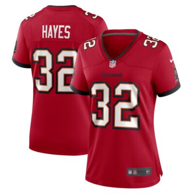 Josh Hayes Tampa Bay Buccaneers Women Game Jersey - Red