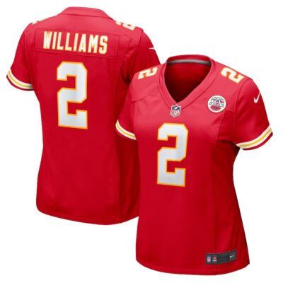 Joshua Williams Kansas City Chiefs Women Game Jersey - Red