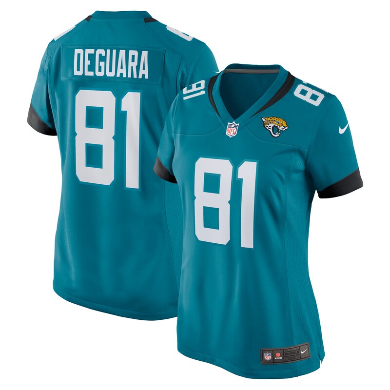 Josiah Deguara Jacksonville Jaguars Women Team Game Jersey - Teal