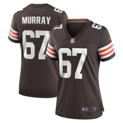 Justin Murray Cleveland Browns Women Team Game Jersey - Brown