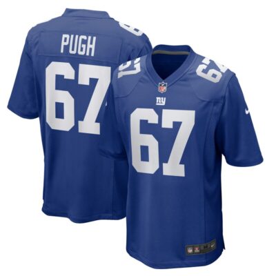 Justin Pugh New York Giants Game Jersey - Royal