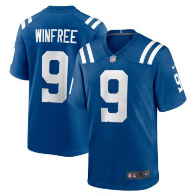 Juwann Winfree Indianapolis Colts Team Game Jersey - Royal