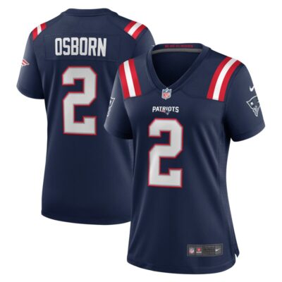 K.J. Osborn New England Patriots Women Game Jersey - Navy