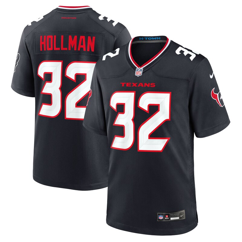 Ka'Dar Hollman Houston Texans Team Game Jersey - Navy