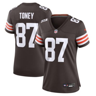 Kadarius Toney Cleveland Browns Women Team Game Jersey - Brown