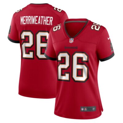 Kaevon Merriweather Tampa Bay Buccaneers Women Game Jersey - Red