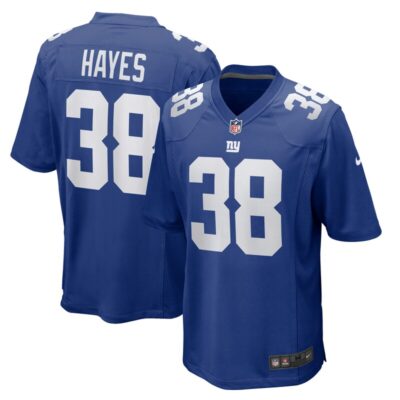 Kaleb Hayes New York Giants Game Jersey - Royal