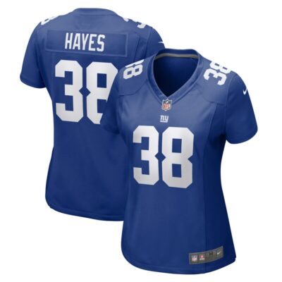 Kaleb Hayes New York Giants Women Game Jersey - Royal