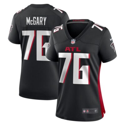 Kaleb McGary Atlanta Falcons Women Game Jersey - Black