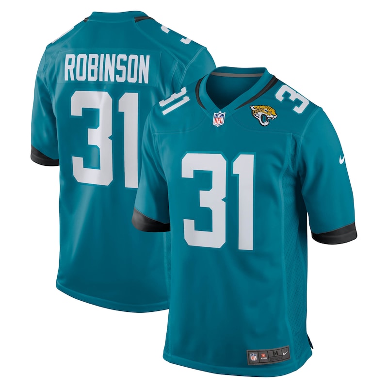Keilan Robinson Jacksonville Jaguars Team Game Jersey - Teal