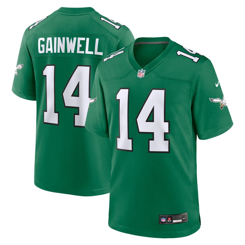 Kenneth Gainwell Philadelphia Eagles Alternate Game Jersey - Kelly Green