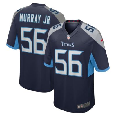 Kenneth Murray Jr. Tennessee Titans Game Jersey - Navy