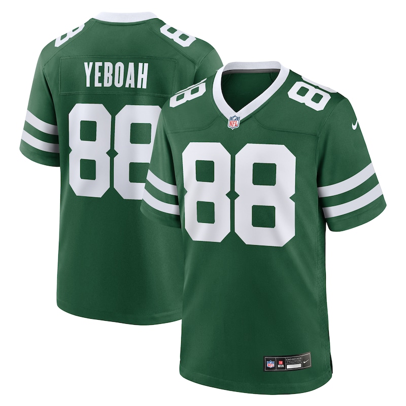 Kenny Yeboah New York Jets Team Game Jersey - Legacy Green