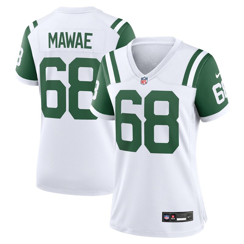 Kevin Mawae New York Jets Women Classic Alternate Retired Player Game Jersey - White