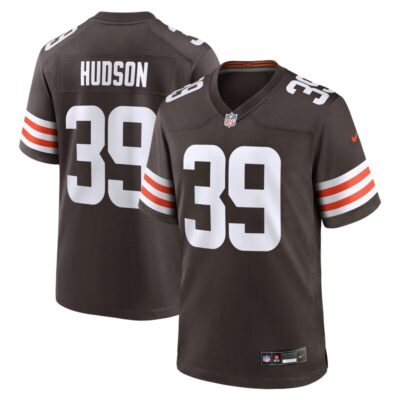 Khaleke Hudson Cleveland Browns Team Game Jersey - Brown