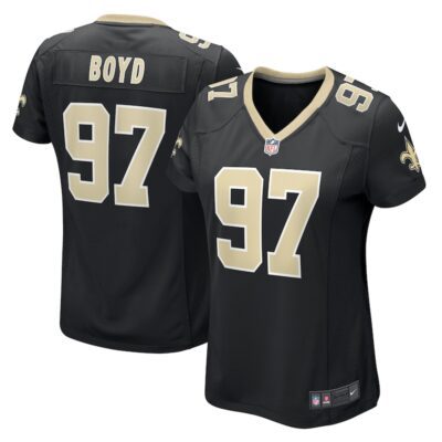 Khristian Boyd New Orleans Saints Women Game Jersey - Black