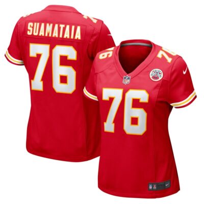 Kingsley Suamataia Kansas City Chiefs Women Game Jersey - Red
