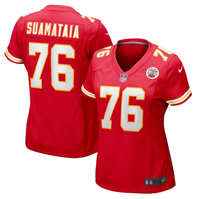 Kingsley Suamataia Kansas City Chiefs Women Game Jersey - Red