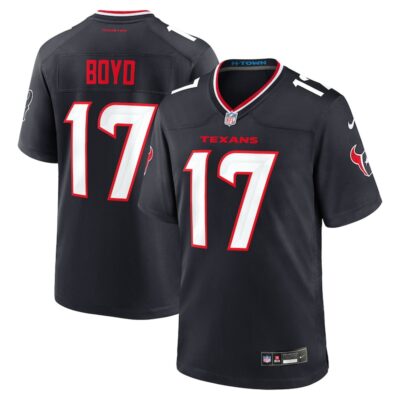 Kris Boyd Houston Texans Team Game Jersey - Navy