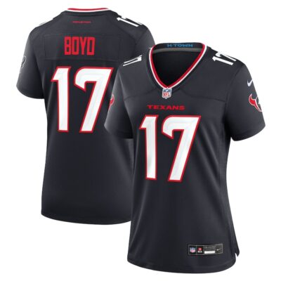Kris Boyd Houston Texans Women Team Game Jersey - Navy