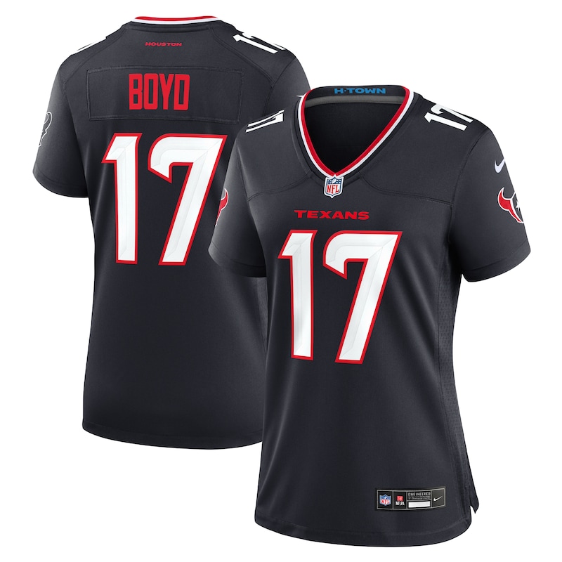 Kris Boyd Houston Texans Women Team Game Jersey - Navy