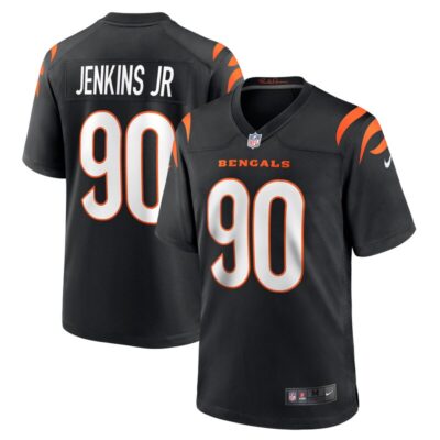 Kris Jenkins Jr. Cincinnati Bengals Game Jersey - Black