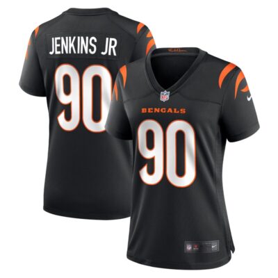 Kris Jenkins Jr. Cincinnati Bengals Women Game Jersey - Black