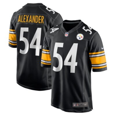 Kwon Alexander Pittsburgh Steelers Game Jersey - Black