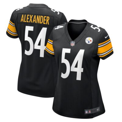 Kwon Alexander Pittsburgh Steelers Women Game Jersey - Black