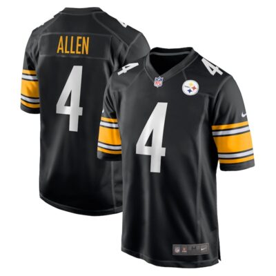 Kyle Allen Pittsburgh Steelers Game Jersey - Black