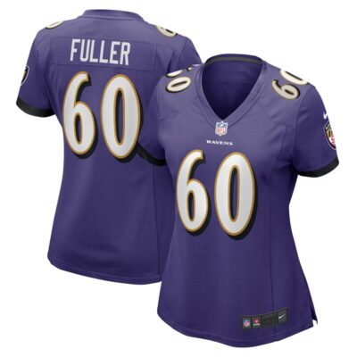 Kyle Fuller Baltimore Ravens Women Game Jersey - Purple