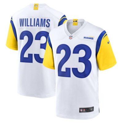 Kyren Williams Los Angeles Rams Game Jersey - White