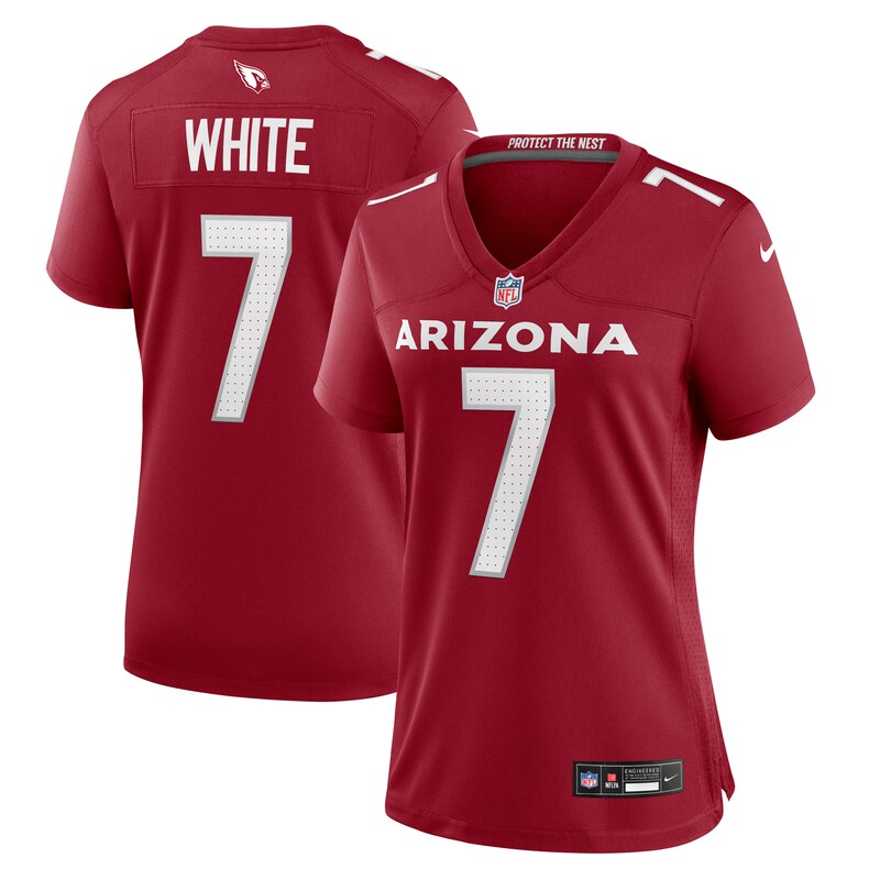 Kyzir White Arizona Cardinals Women Team Game Jersey - Cardinal