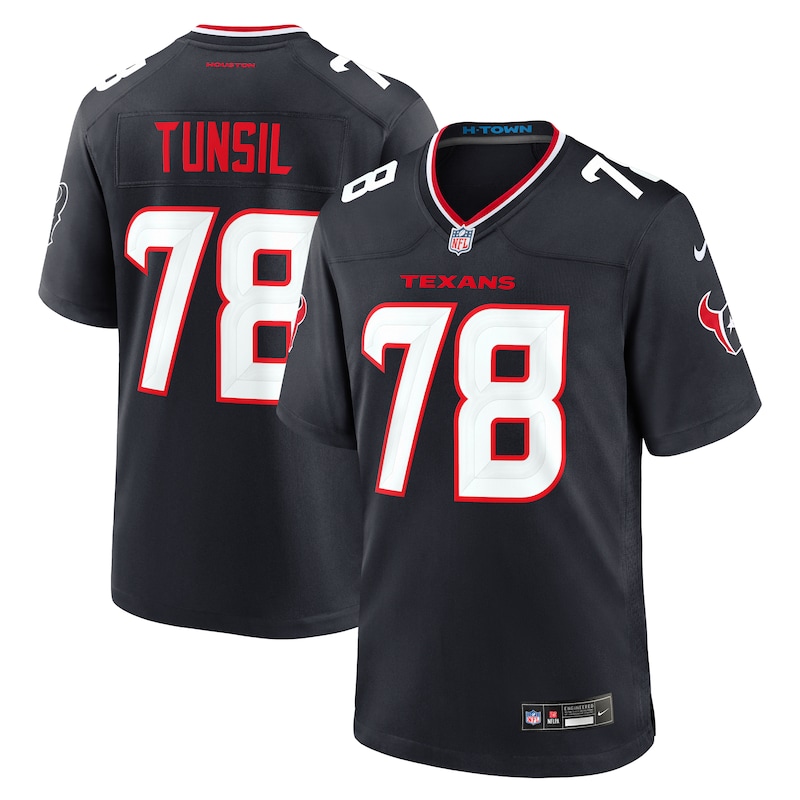Laremy Tunsil Houston Texans Team Game Jersey - Navy