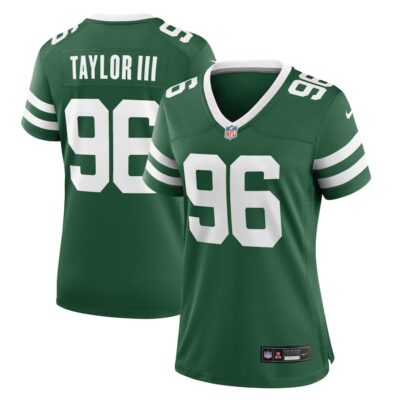 Leonard Taylor III New York Jets Women Team Game Jersey - Legacy Green
