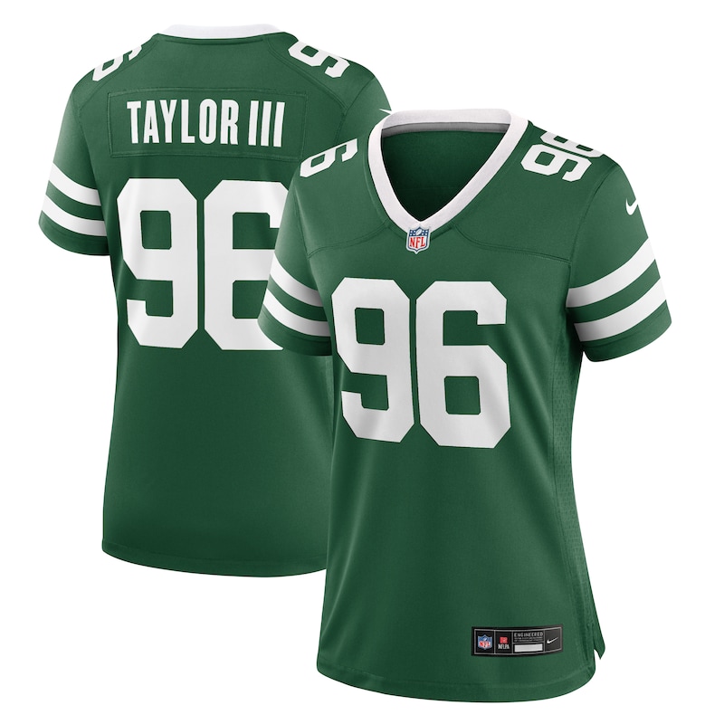 Leonard Taylor III New York Jets Women Team Game Jersey - Legacy Green